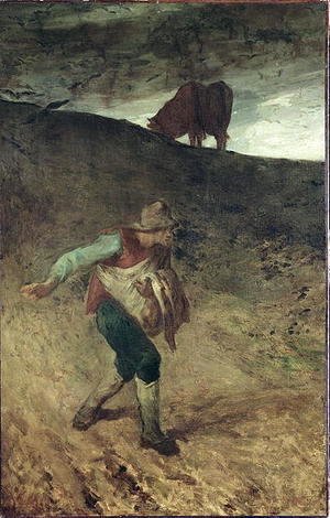 Jean-Francois Millet - The Sower, 1847-48
