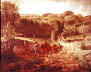 The Cousin Hamlet at Greville, c.1865-73
