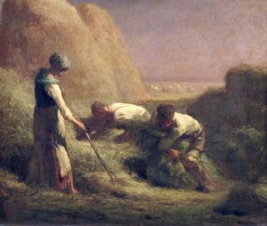 Jean-Francois Millet - The Hay Trussers, 1850-51