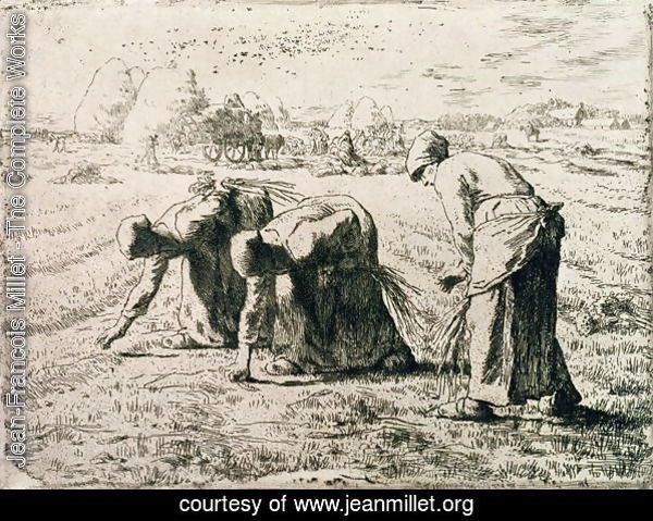 The Gleaners, 1855