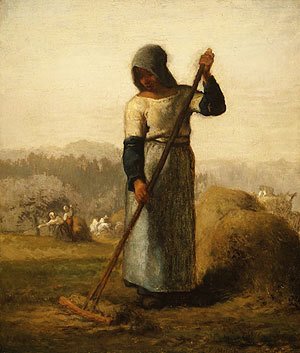 Jean-Francois Millet - Woman With A Rake