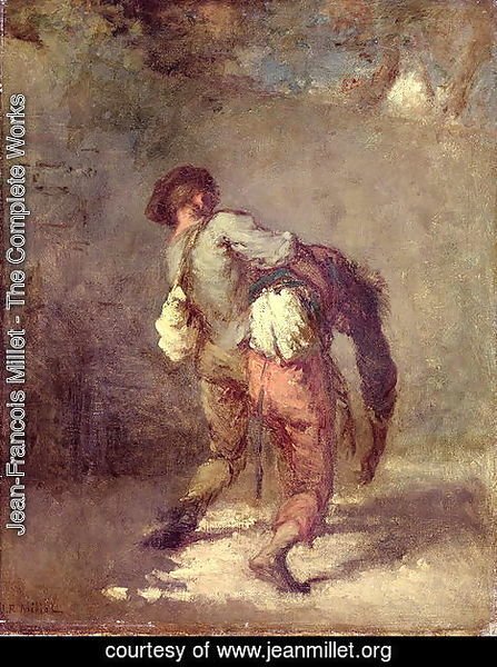 Jean-Francois Millet - The Good Samaritan, 1846
