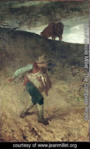 Jean-Francois Millet - The Sower, 1847-48