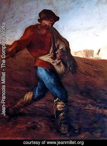 Jean-Francois Millet - The Sower, 1850