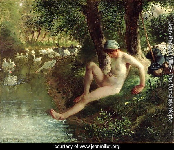 The Bather, 1863