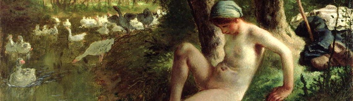 Jean-Francois Millet - The Bather, 1863