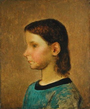 Jean-Francois Millet - Louise Millet, c.1863
