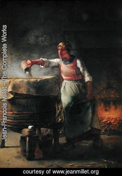 Jean-Francois Millet - The Boiler, 1853-54