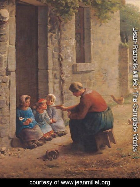 Feeding the Young, 1850