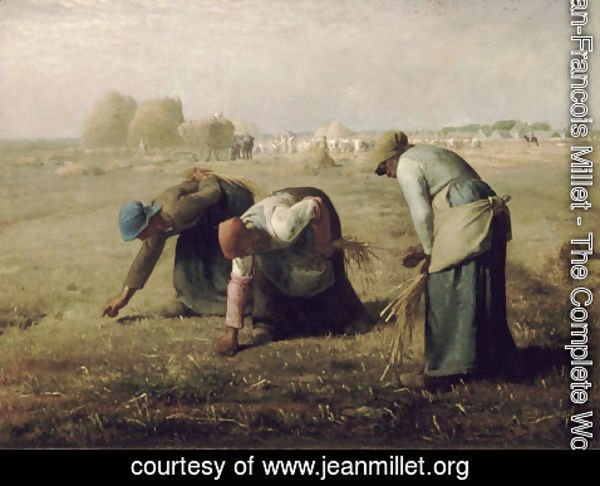 Jean-Francois Millet - The Gleaners, 1857
