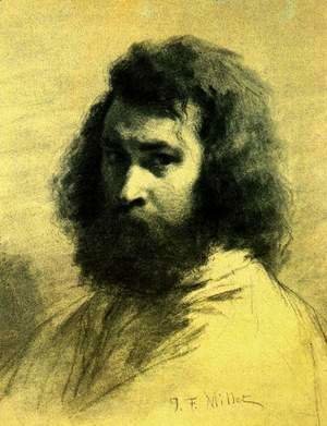Jean-Francois Millet - Self-Portrait