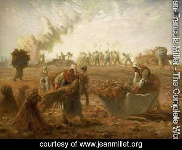 Jean-Francois Millet - Buckwheat Harvest Summer