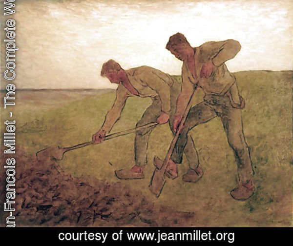 Jean-Francois Millet - The Diggers