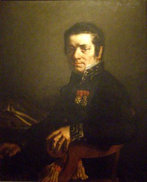 Jean-Francois Millet - Portrait of Javain (Mayor of Cherbourg)